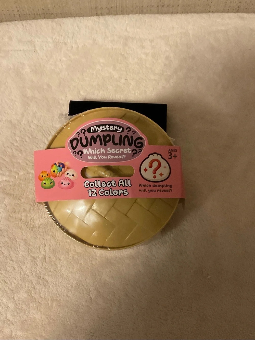 Mystery Dumpling Surprise Squishy Toy - Yellow